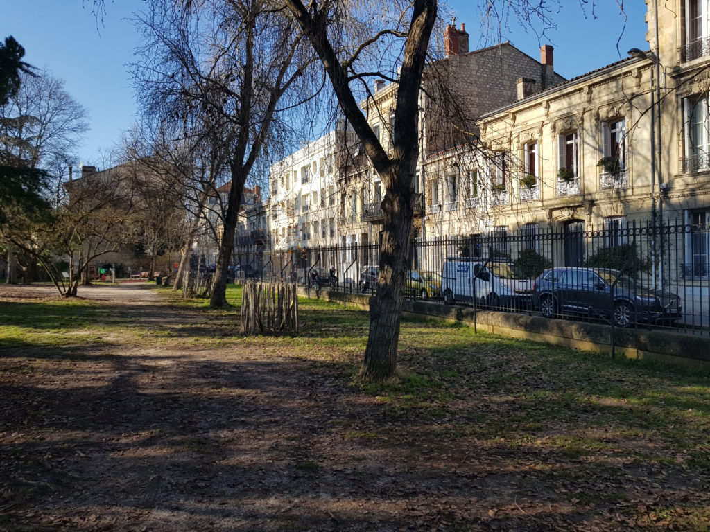 Visite du square Mandel à Bordeaux