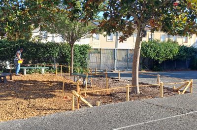 Chantier de l'école Belegrave à Pessac